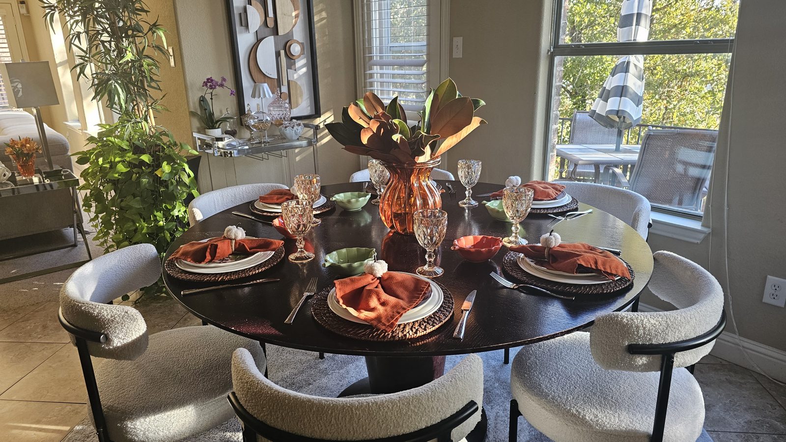 A bright, welcoming living room styled by Patricia